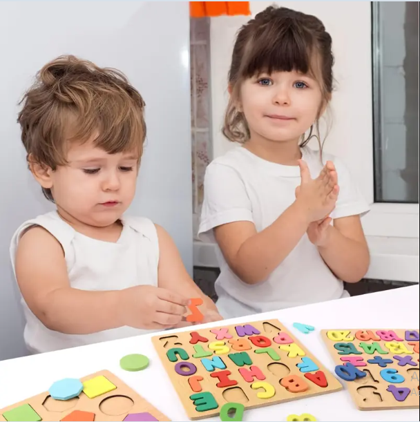 Jeu de Construction Magnétique – Blocs Éducatifs pour Enfants