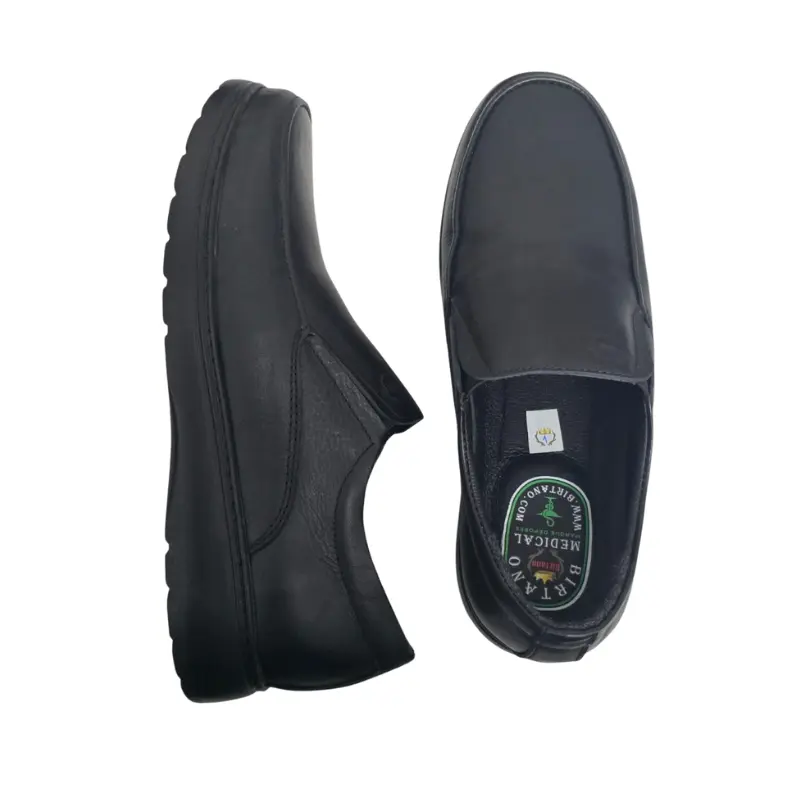 حذاء رجالي جلد حقيقي خفيف الوزن مريح  سوميلة فراشة مديكال  و انيق