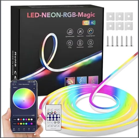 شريط الإضاءة LED المرن (5امتار)