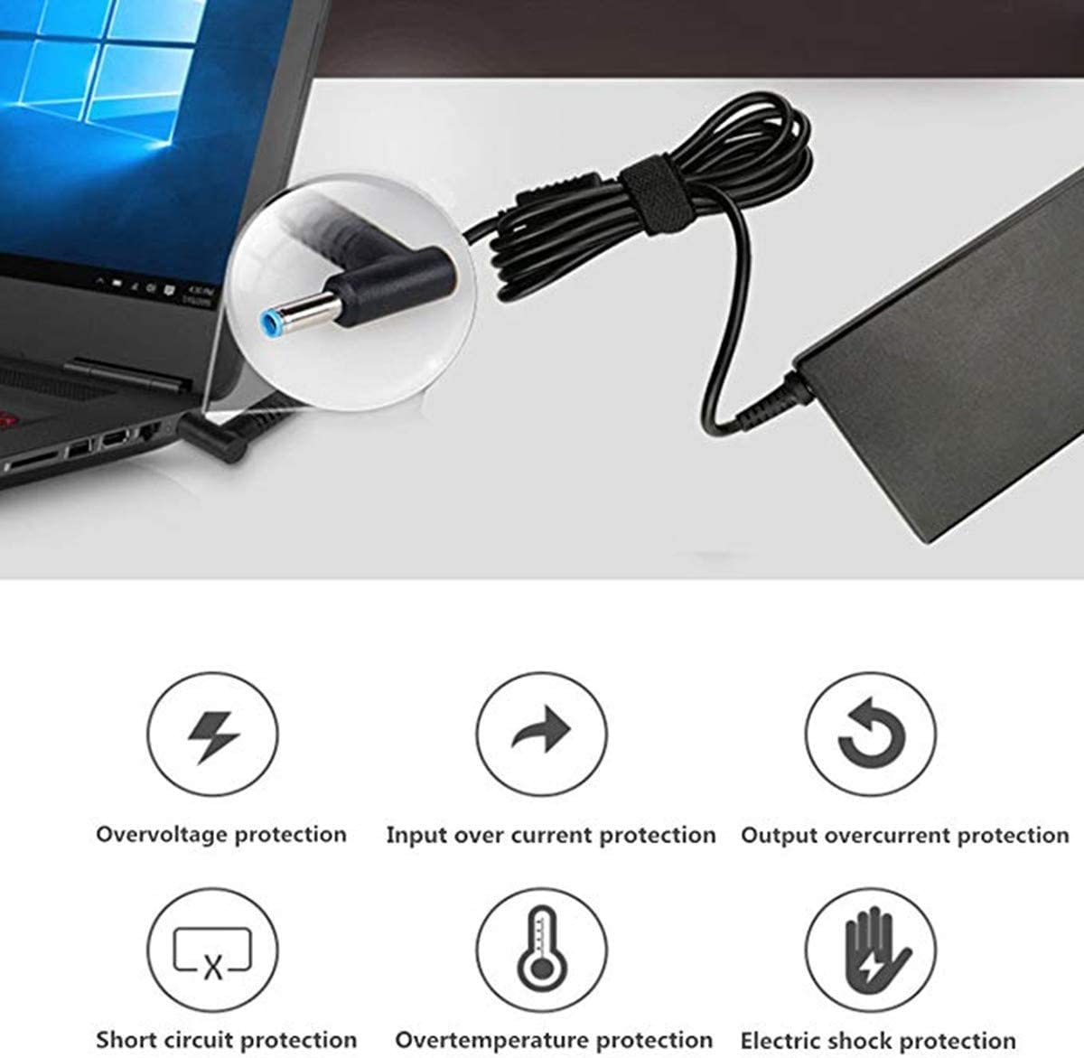 HP Laptop Power Supply Adapter Cord 150W