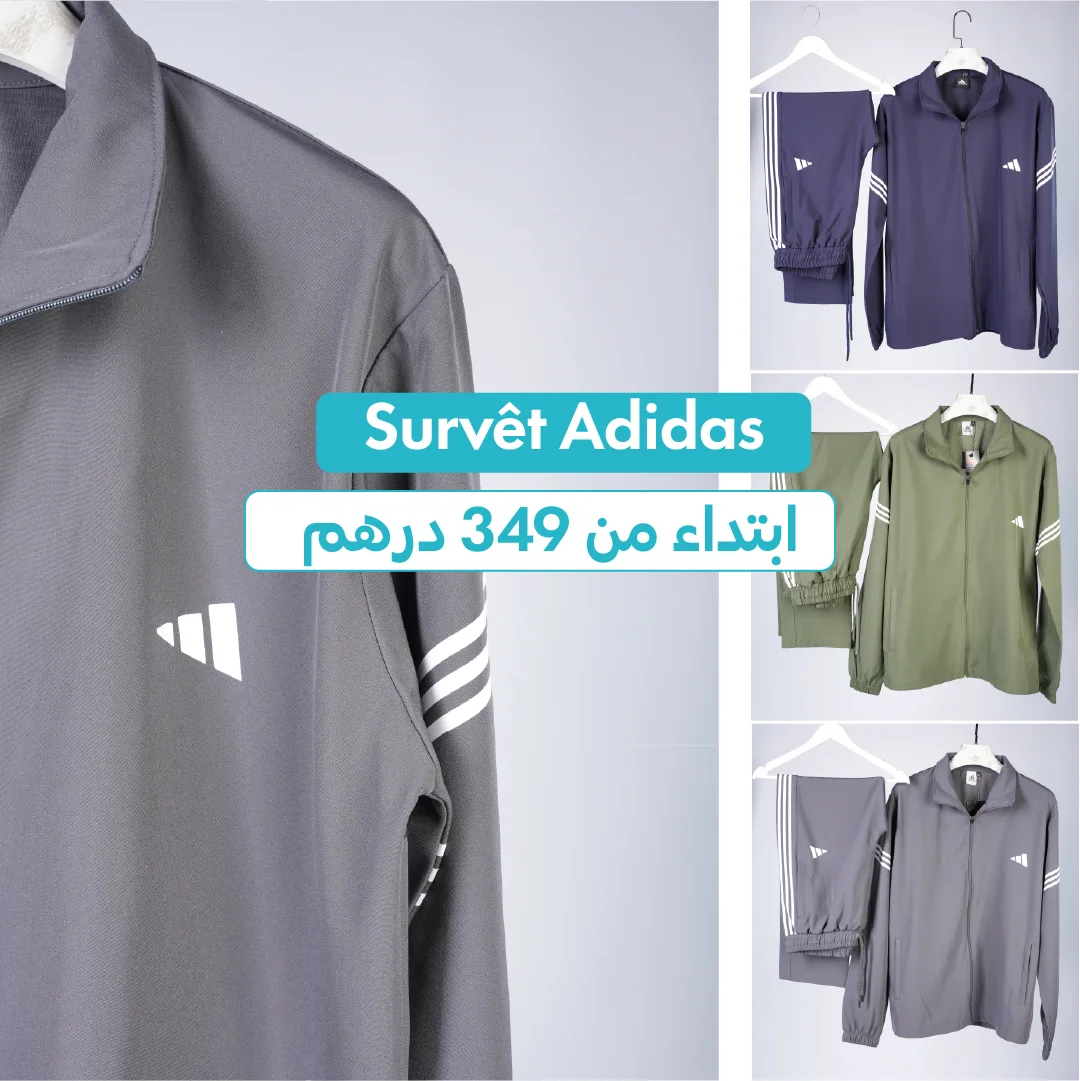 Survêtement (Ziti, Bleu, Gris) Adidas 2026 Chic & comfortable Ref-DS0N44