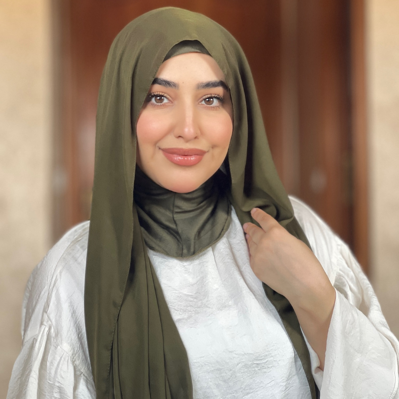 شال بالبوني للمحجبات جودة عالية غير كاشف للشعر