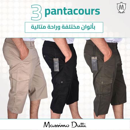 Pack de 3 Pantacourt