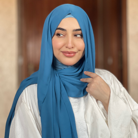 شال بالبوني للمحجبات جودة عالية غير كاشف للشعر