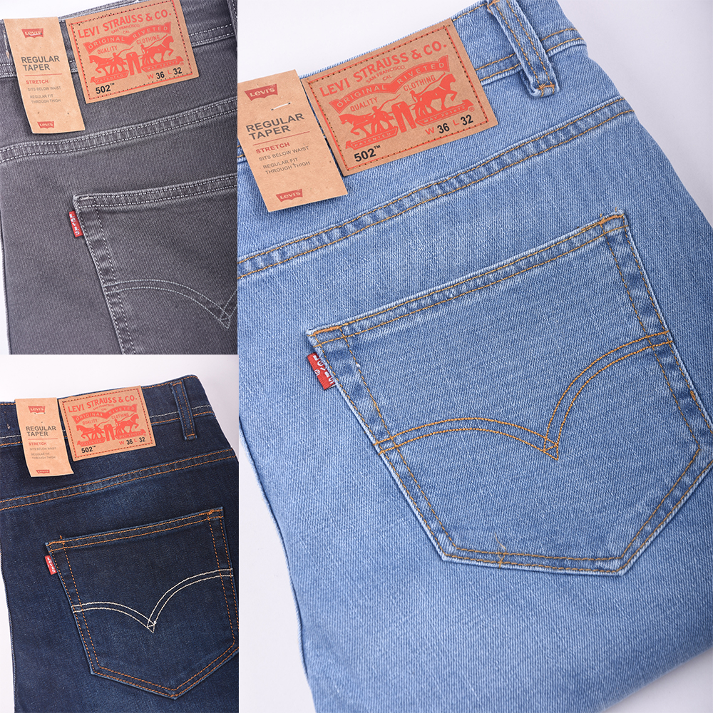 Pack de 3 jeans De luxe Ref-VT1991