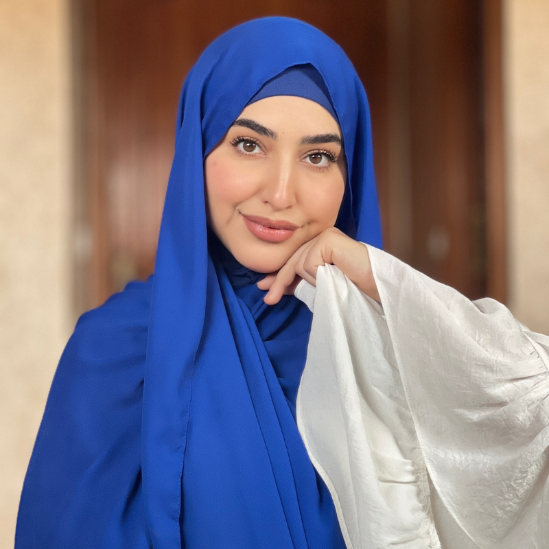 شال بالبوني للمحجبات جودة عالية غير كاشف للشعر