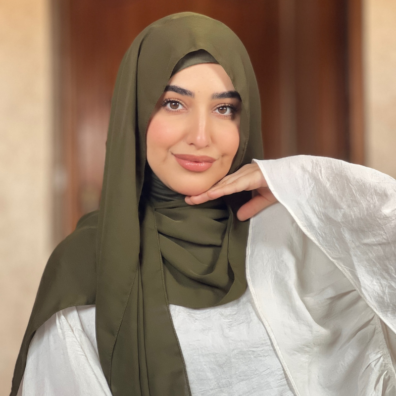 شال بالبوني للمحجبات جودة عالية غير كاشف للشعر
