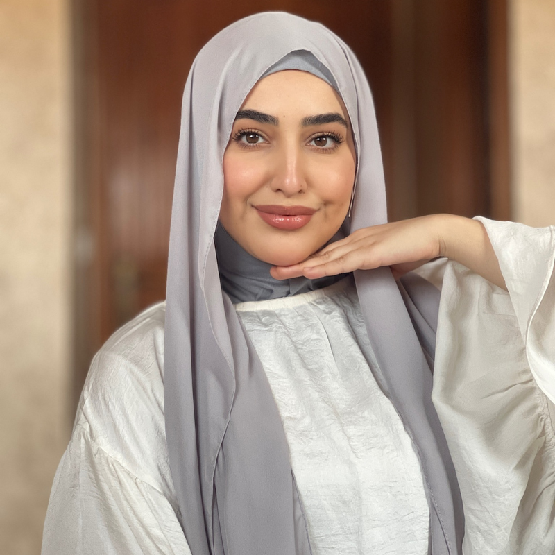 شال بالبوني للمحجبات جودة عالية غير كاشف للشعر