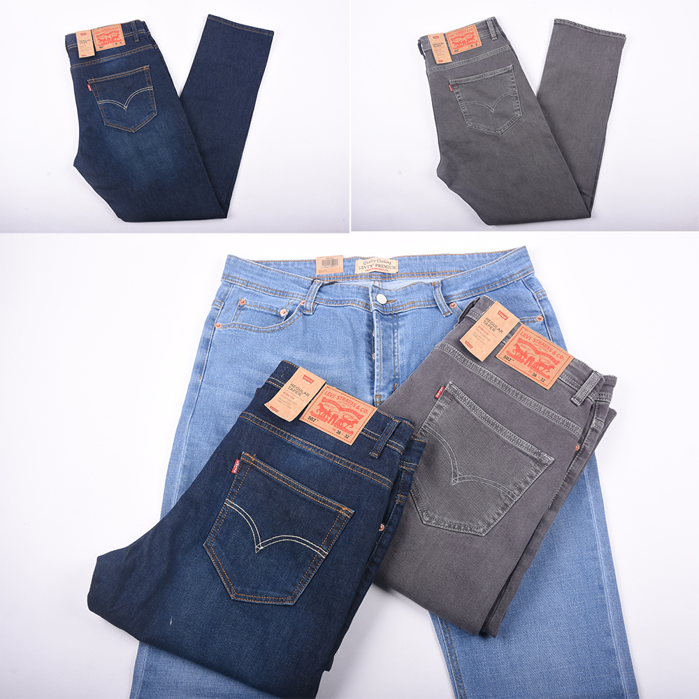 Pack de 3 jeans De luxe Ref-VT1991