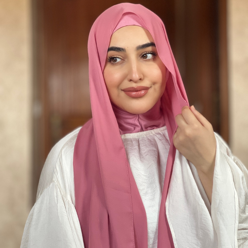 شال بالبوني للمحجبات جودة عالية غير كاشف للشعر