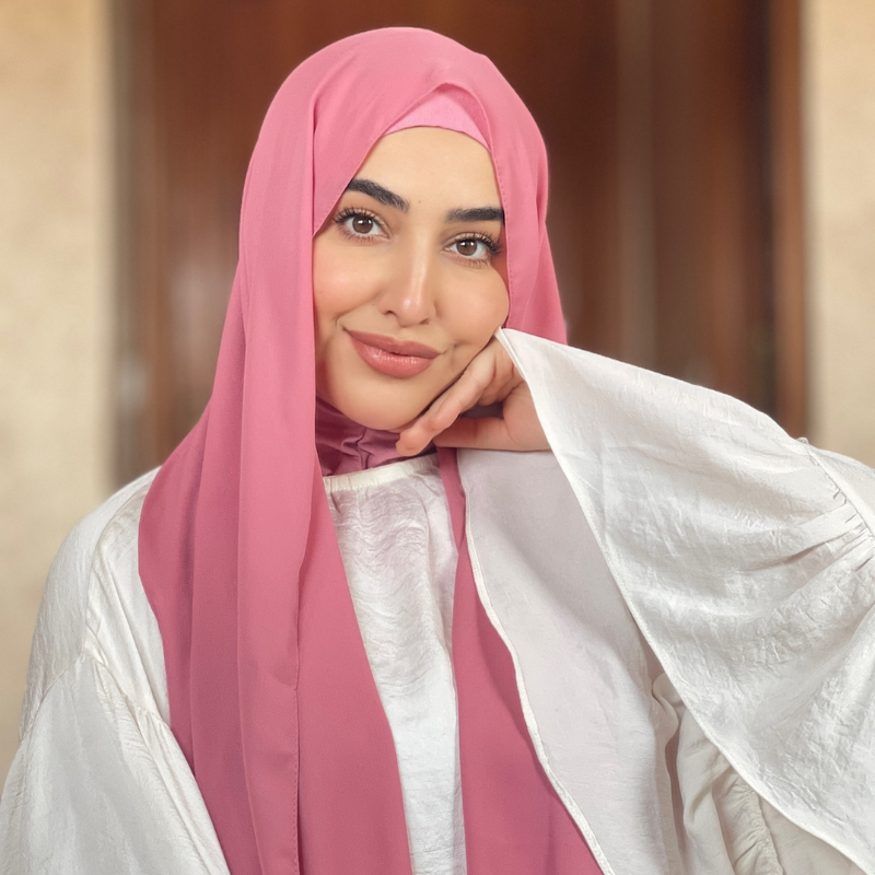 شال بالبوني للمحجبات جودة عالية غير كاشف للشعر