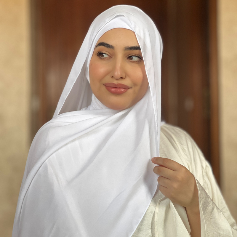 شال بالبوني للمحجبات جودة عالية غير كاشف للشعر
