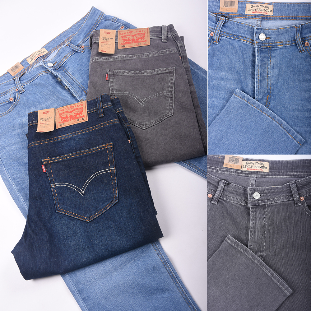 Pack de 3 jeans De luxe Ref-VT1991