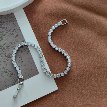 Bracelet Rivière femme en Acier Inoxydable