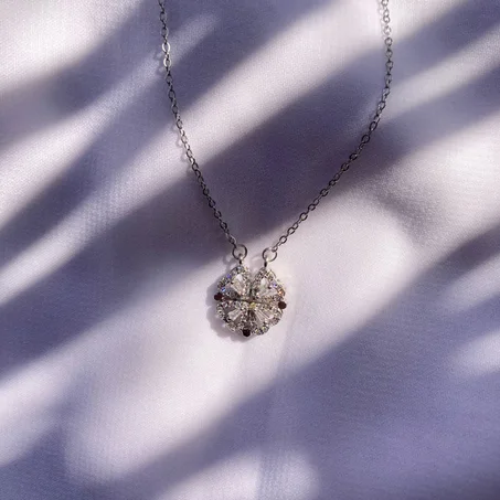 Collier Clover 2-in-1 acier inoxydable