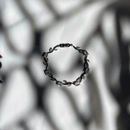 Bracelet Tulip Argent femme en Acier Inoxydable