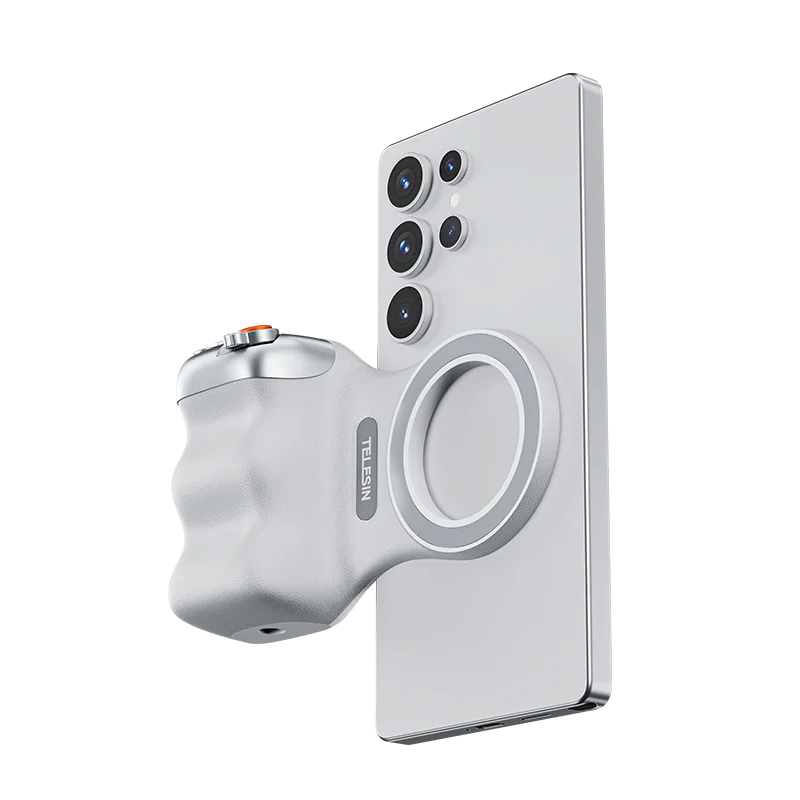 Poignée magnétique pour téléphone