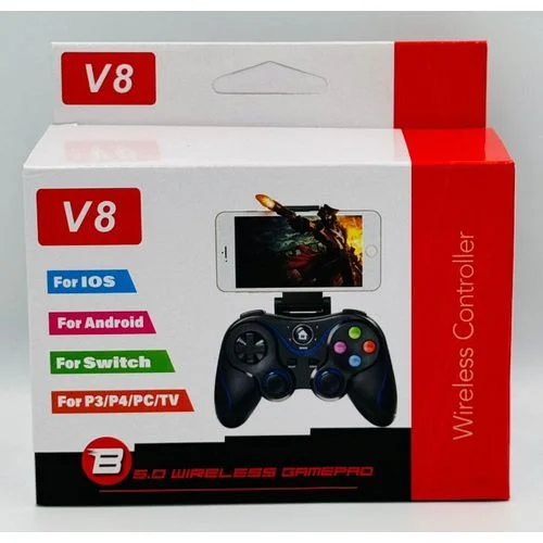 MANETTE DE JEU SANS FILL V8 - BLUETOOTH