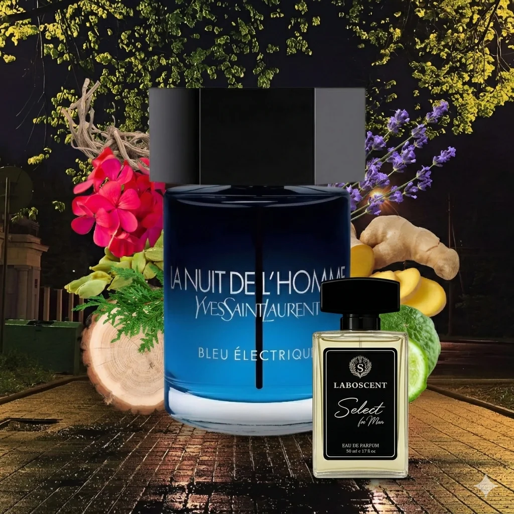 Style : Yves Saint Laurent – La Nuit de L’Homme Bleu Électrique
