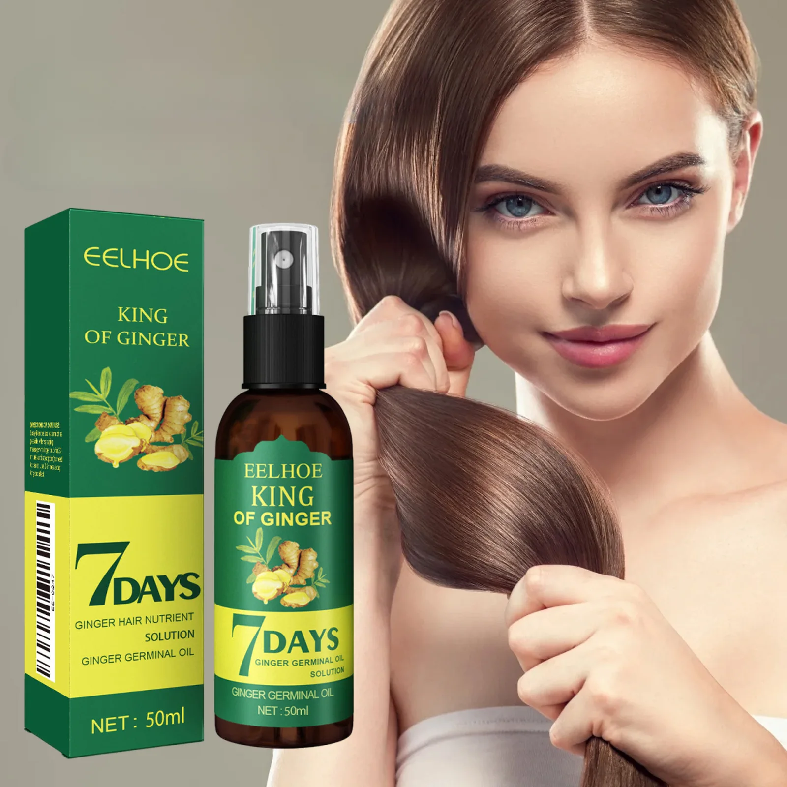 سيروم الزنجبيل لنمو الشعر