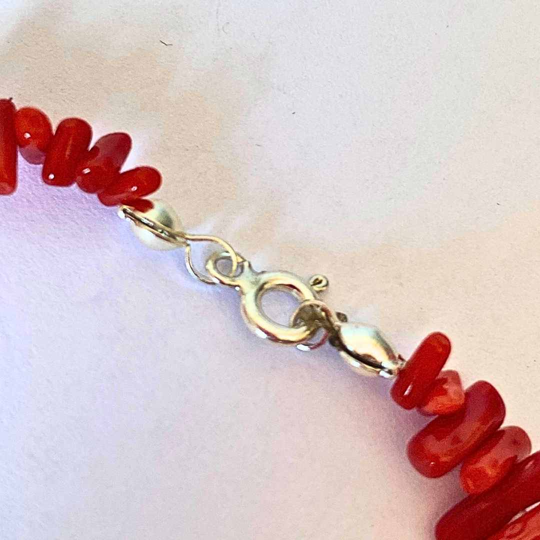 سوار من المرجان الأحمر |Bracelet en corail rouge Cupolini