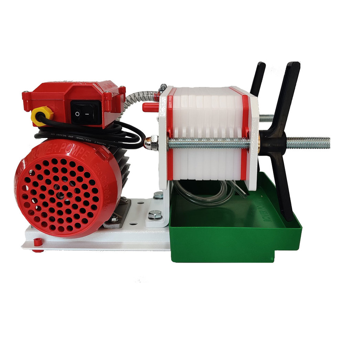 مرشح صفائح بولتشينو 10 مزود بمضخة.