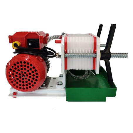 مرشح صفائح بولتشينو 10 مزود بمضخة.