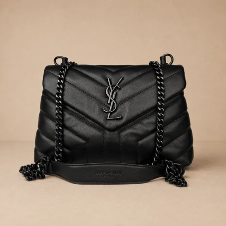 Sac YSL Loulo Small Noir