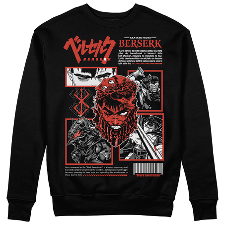 Sweat-shirt anime col rond manga japonais berserk logo