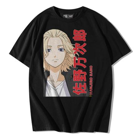 T-shirt unisexe anime manga Manjiro-Tokyo Revengers