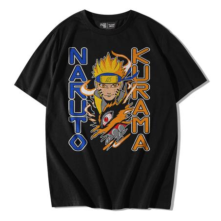 T shirt naruto anime sérigraphie avec de bonne qualité Maroc