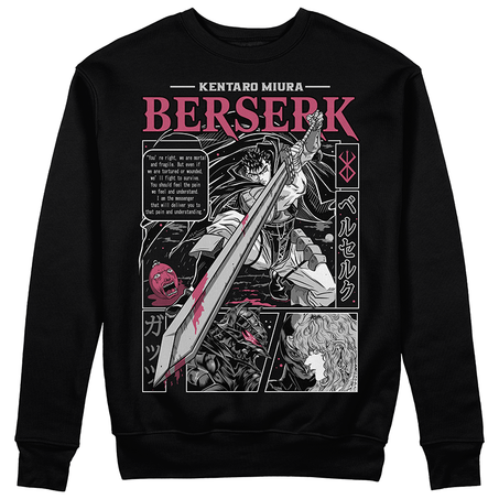 Sweat-shirt anime col rond manga japonais berserk