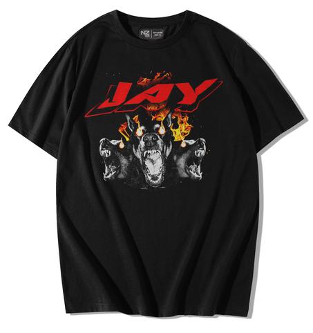 T shirt jay sérigraphie avec de bonne qualité Maroc