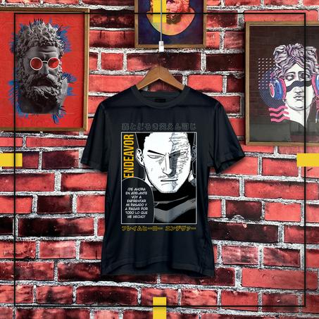 T shirt endeavor anime sérigraphie avec de bonne qualité Maroc