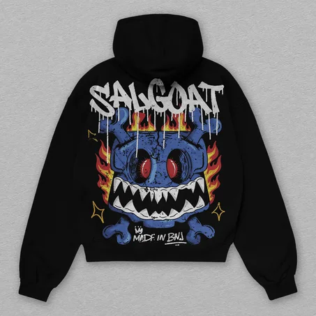 Black hoodie skull El Grande Toto "Salgoat" Official