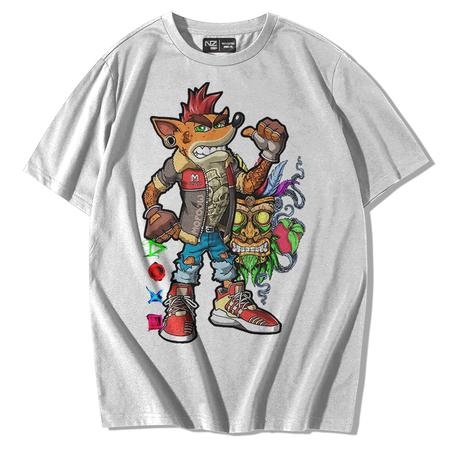 T shirt anime sérigraphie avec de bonne qualité Maroc