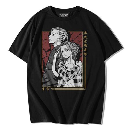 T shirt tokyo revengers anime sérigraphie avec de bonne qualité Maroc
