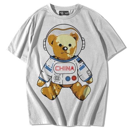 T shirt ours astronaute china sérigraphie avec de bonne qualité Maroc