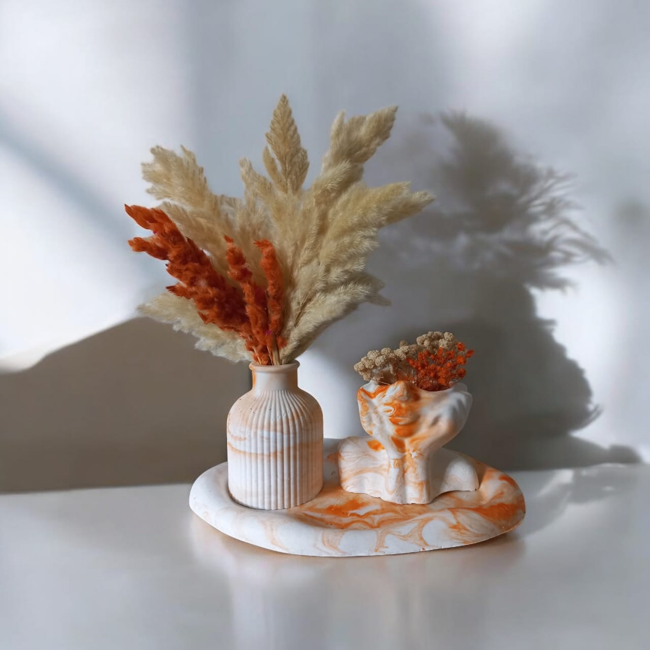 Edition limitée de pot penseur  avec fleurs offertes