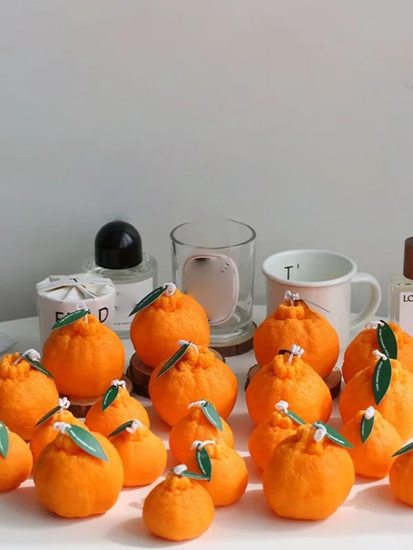 Bougie orange