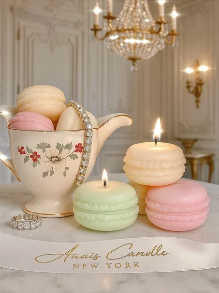 10 Bougies macarons
