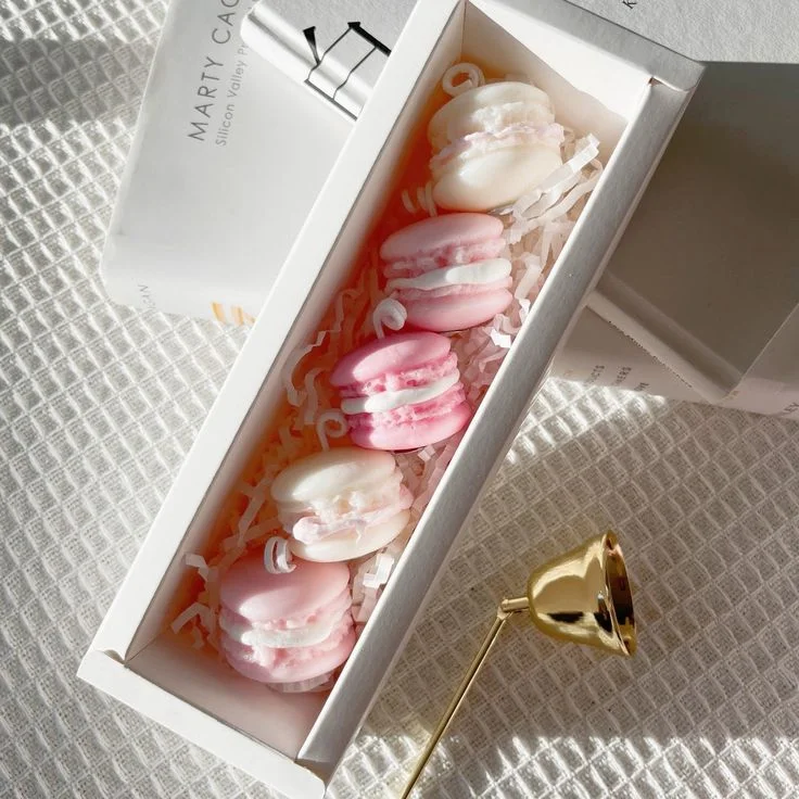 10 Bougies macarons