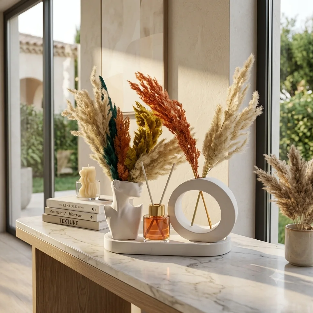 pack  Diffuseur deux vases cercle et statue