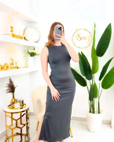 Robe SKIM avec fente