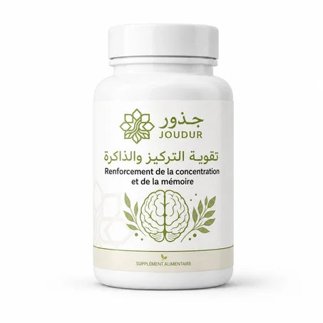 مكمل جذور لتقوية التركيز والذاكرة