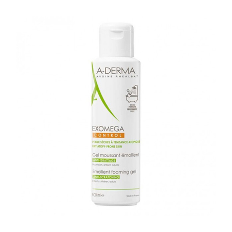A-DERMA EXOMEGA CONTROL GEL MOUSSANT 500ML