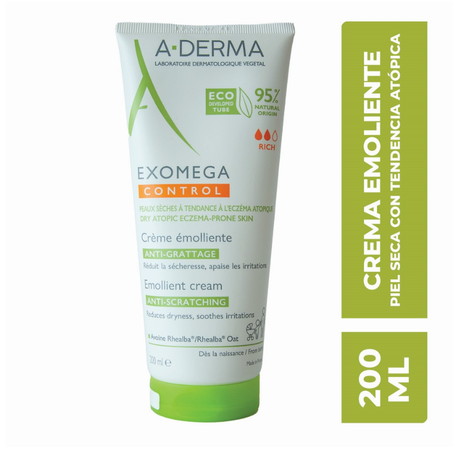 A-DERMA EXOMEGA CONTROL CREME EMOLLIENTE 200ML