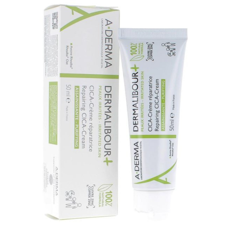 A-Derma Dermalibour+ Cica-Crème Réparatrice Assainissante | 50ml