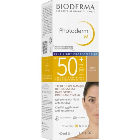 BIODERMA PHOTODERM M TEINTÉE DORÉE SPF50+ 40ML