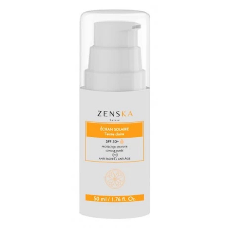 ZENSKA ÉCRAN SOLAIRE TEINTE CLAIRE SPF50+ 50ML